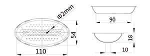Assadeira para croissant reto