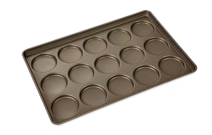 Assadeira para pão de hambúrguer 4''