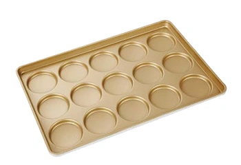 Assadeira para pão de hambúrguer 3''