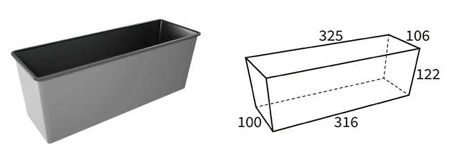 Assadeiras de pão de forma
