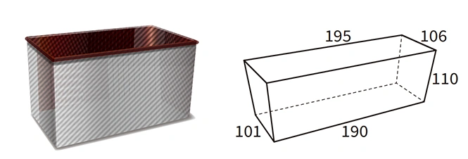 Assadeiras de pão de forma