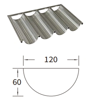 Conjunto de assadeiras de pão de forma